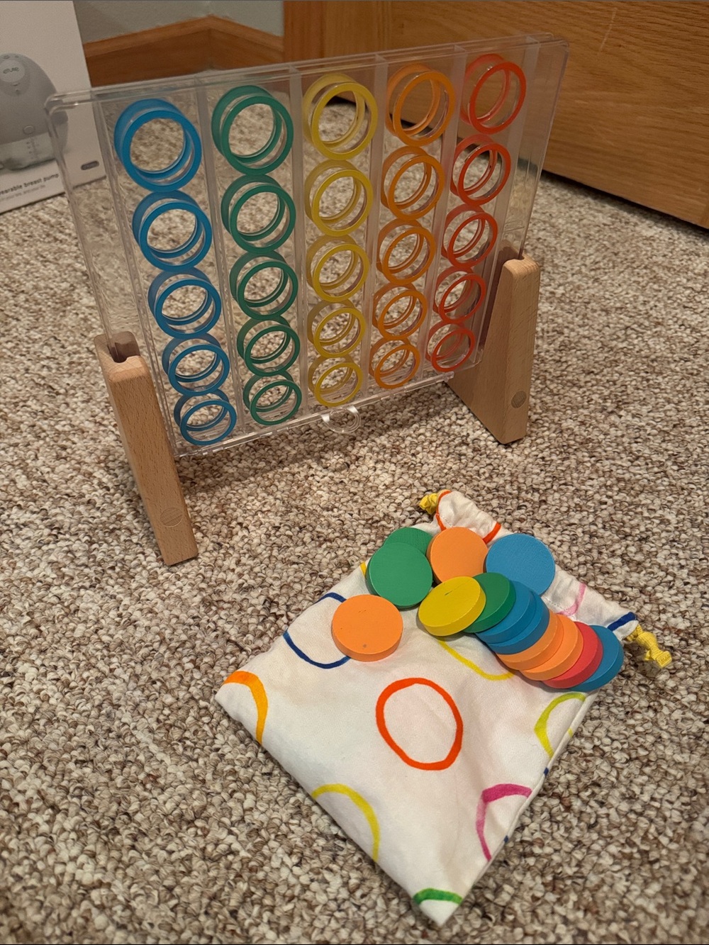 Lovevery Drop & Match dot toy from The Helper play kit